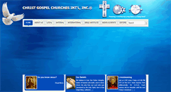 Desktop Screenshot of christgospel.org